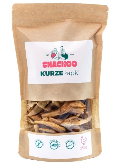 Naturalne smaczki dla psa – kurze łapki