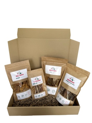 Wołowe wyciszające gryzaki dla psa Calming Box Snackoo
